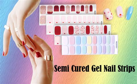 semi cured gel nail strips|semi cured gel nail strips shopify.